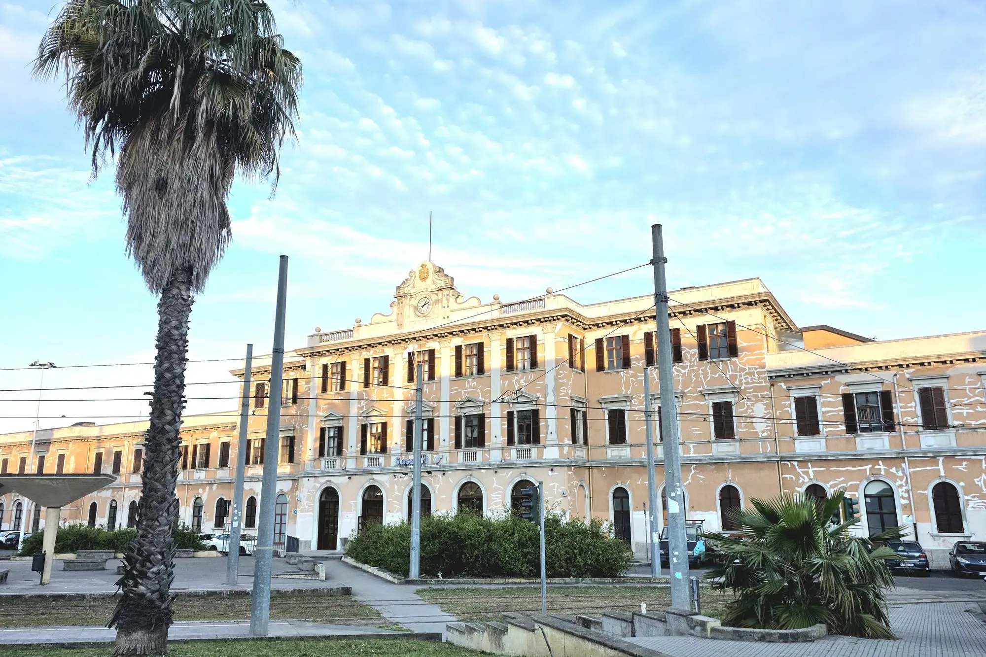 La stazione di Sassari (foto Floris)