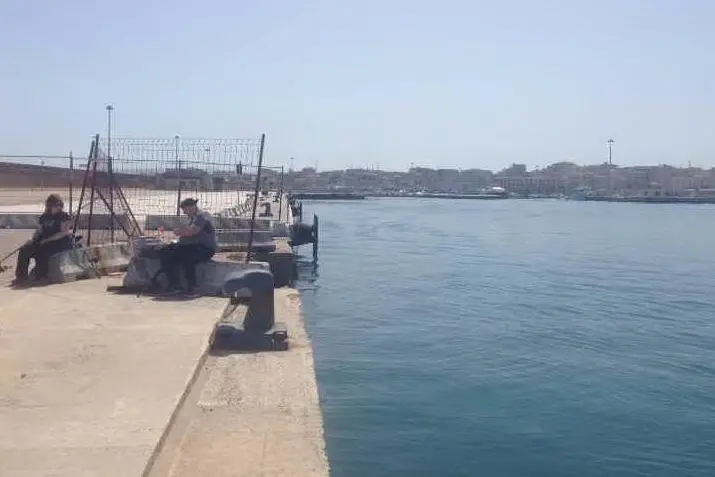Gli alti fondali a Porto Torres (foto Pala)