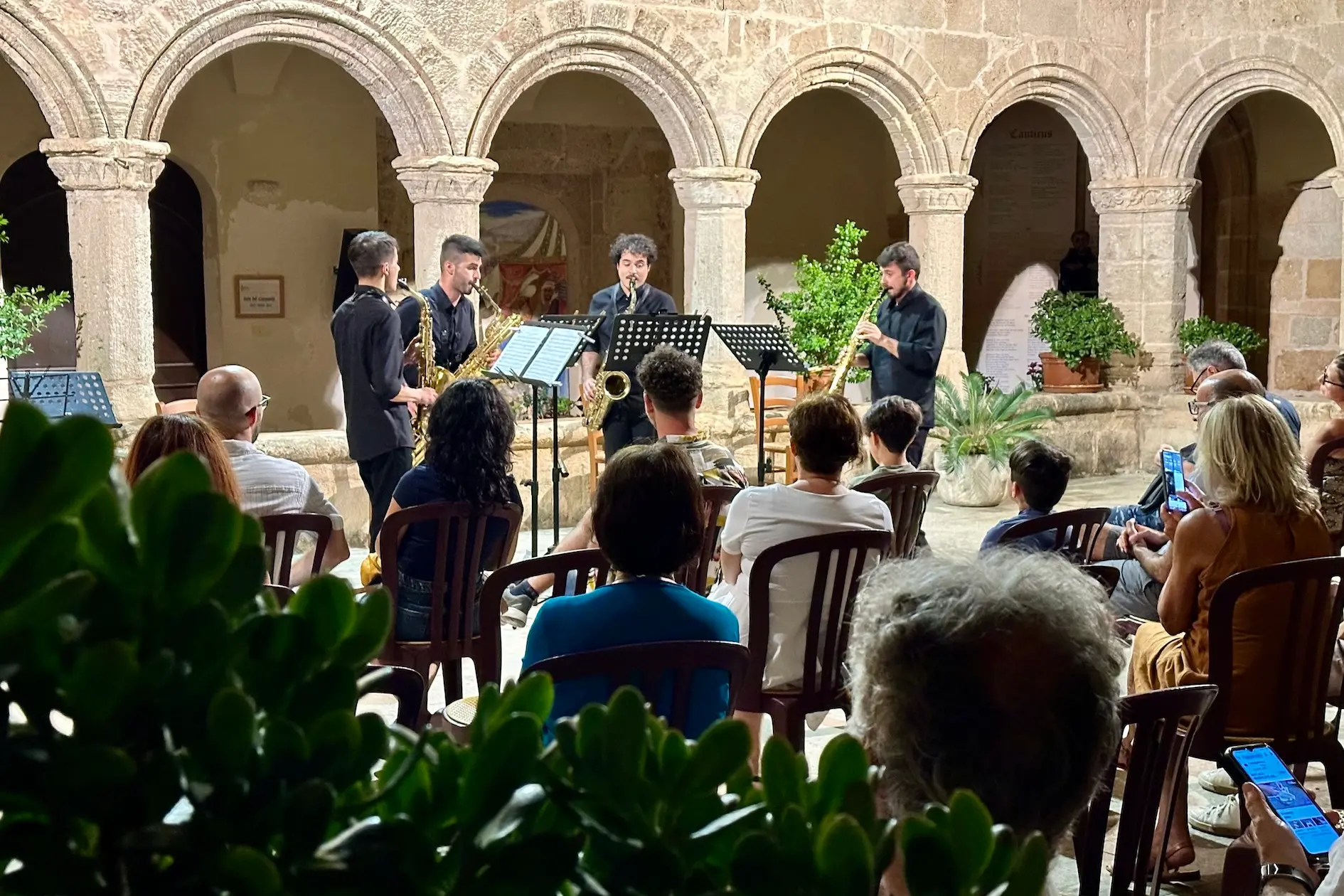 Un concerto della rassegna ad Alghero (foto ufficio stampa)