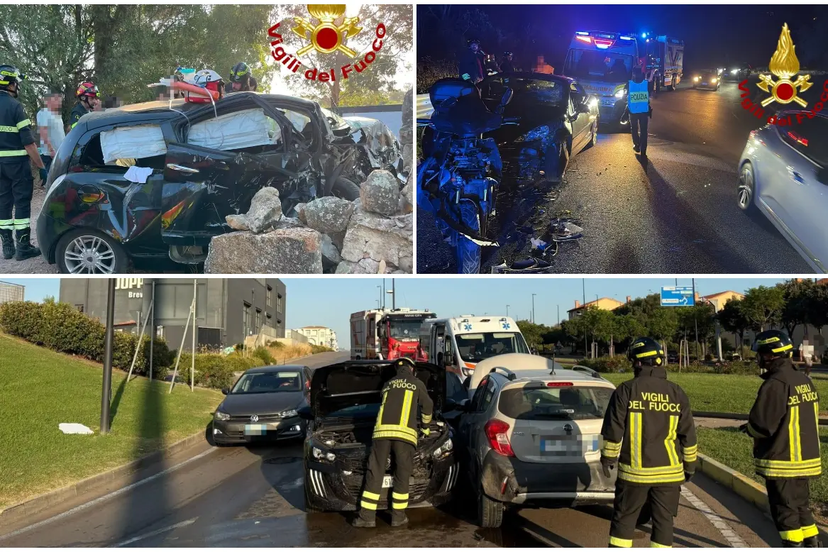 Incidenti sulle strade della Gallura