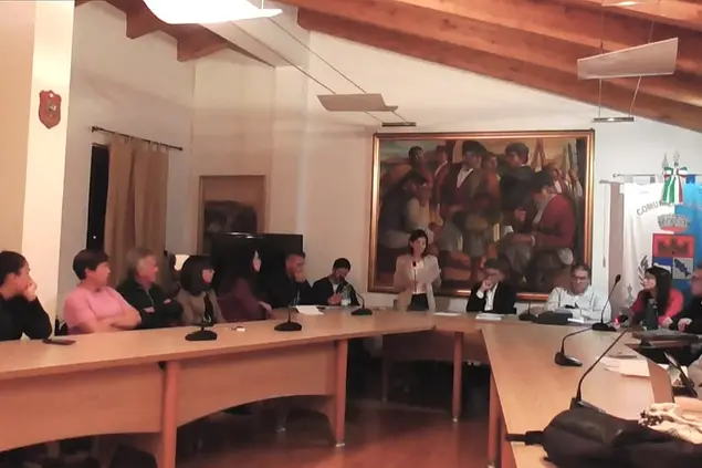 Il Consiglio comunale (Foto concessa)