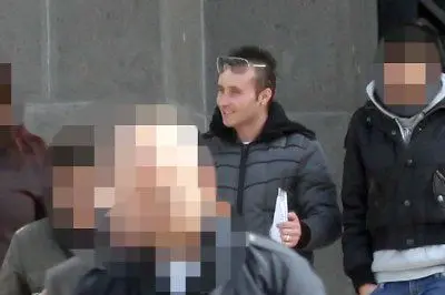 Sergio Cuccu, il fratello di Sonia - foto Ungari