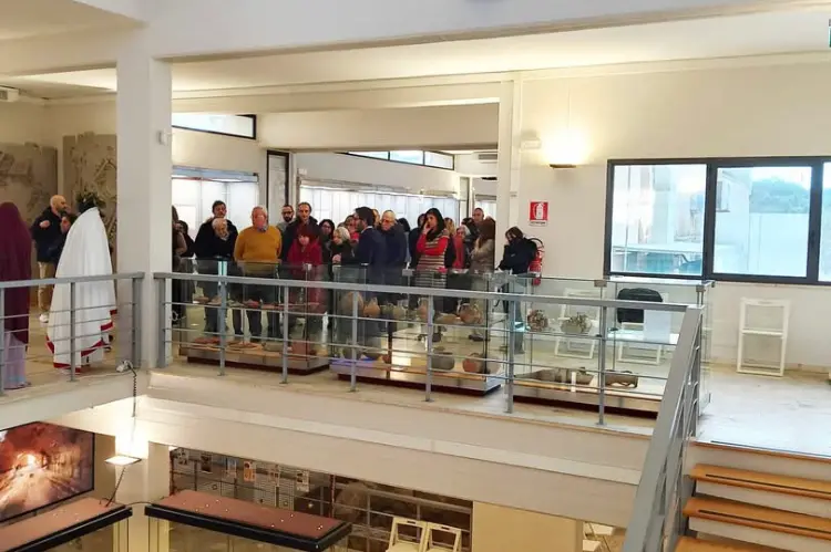 L'evento di domenica all'Antiquarium (foto concessa)