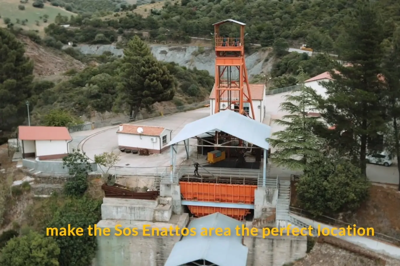 La miniera di Sos Enattos (Frame da video)