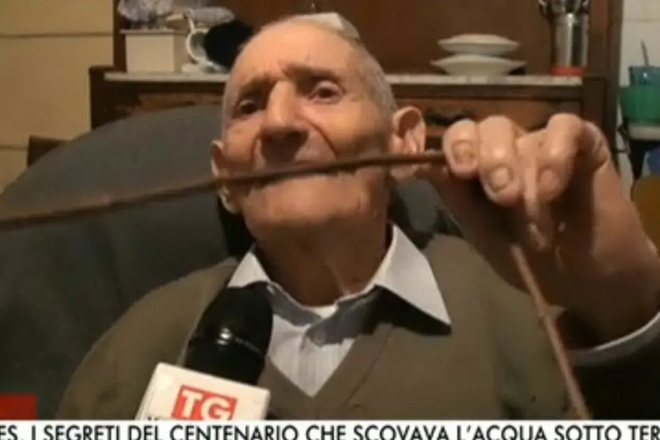 Davide Atzei con la sua bacchetta