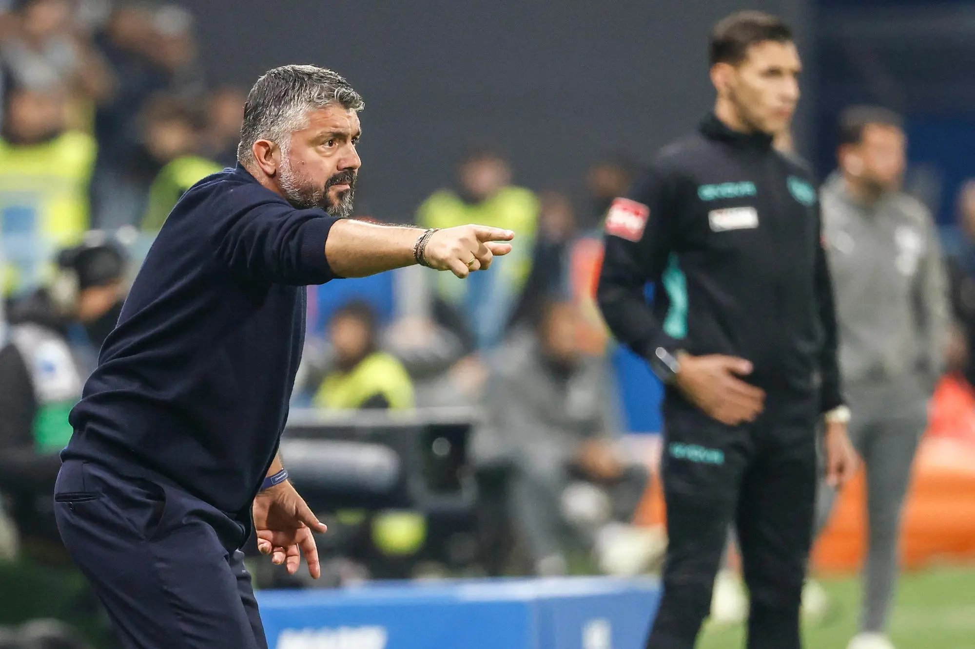 Lazio-Cagliari, Gattuso: «Ha tutte le caratteristiche di un partita difficile» Lazio's coach Rino Gattuso during the Italian Serie A soccer match US Sassuolo vs SS Lazio at Mapei Stadium in Reggio Emilia, Italy, 27 October 2026. ANSA /ELISABETTA BARACCHI