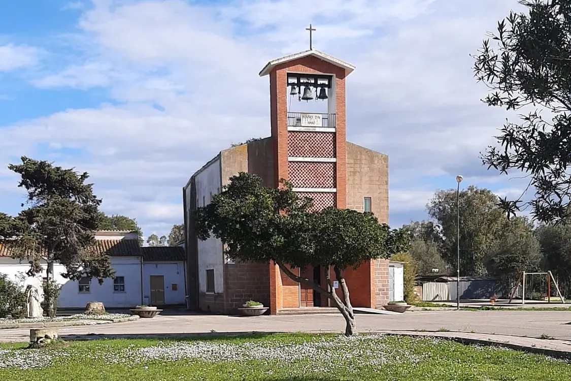 La chiesa di Santa Maria di Torres in Campanedda (L'Unione Sarda - Tellini)