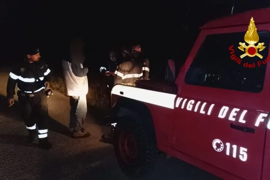 I soccorsi (foto Vigili del fuoco)