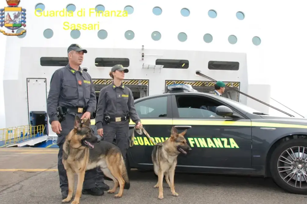 Controlli della Finanza nel porto di Olbia