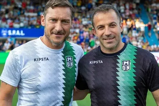 Francesco Totti e Alex Del Piero