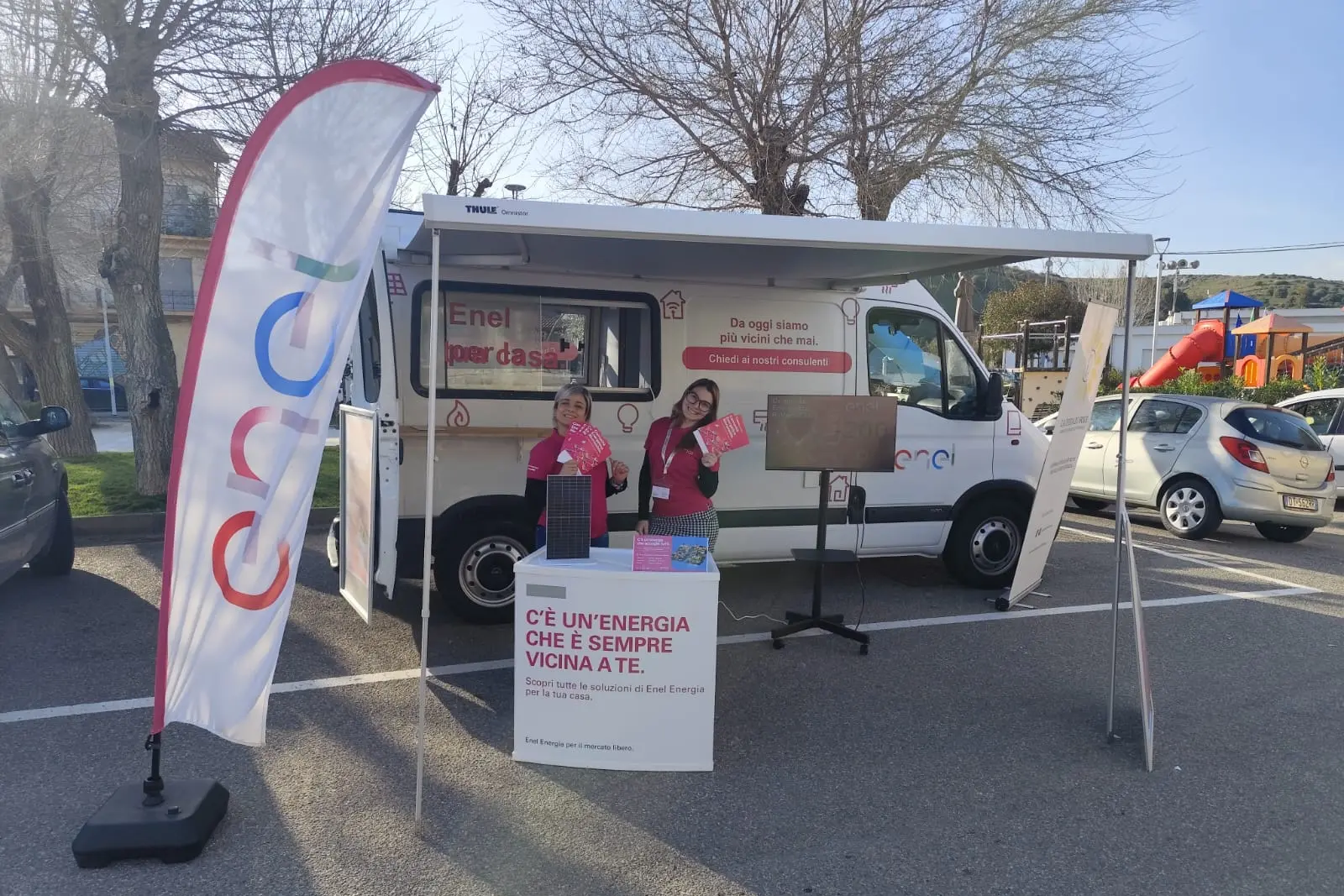 Lo Spazio Enel mobile a Sanluri