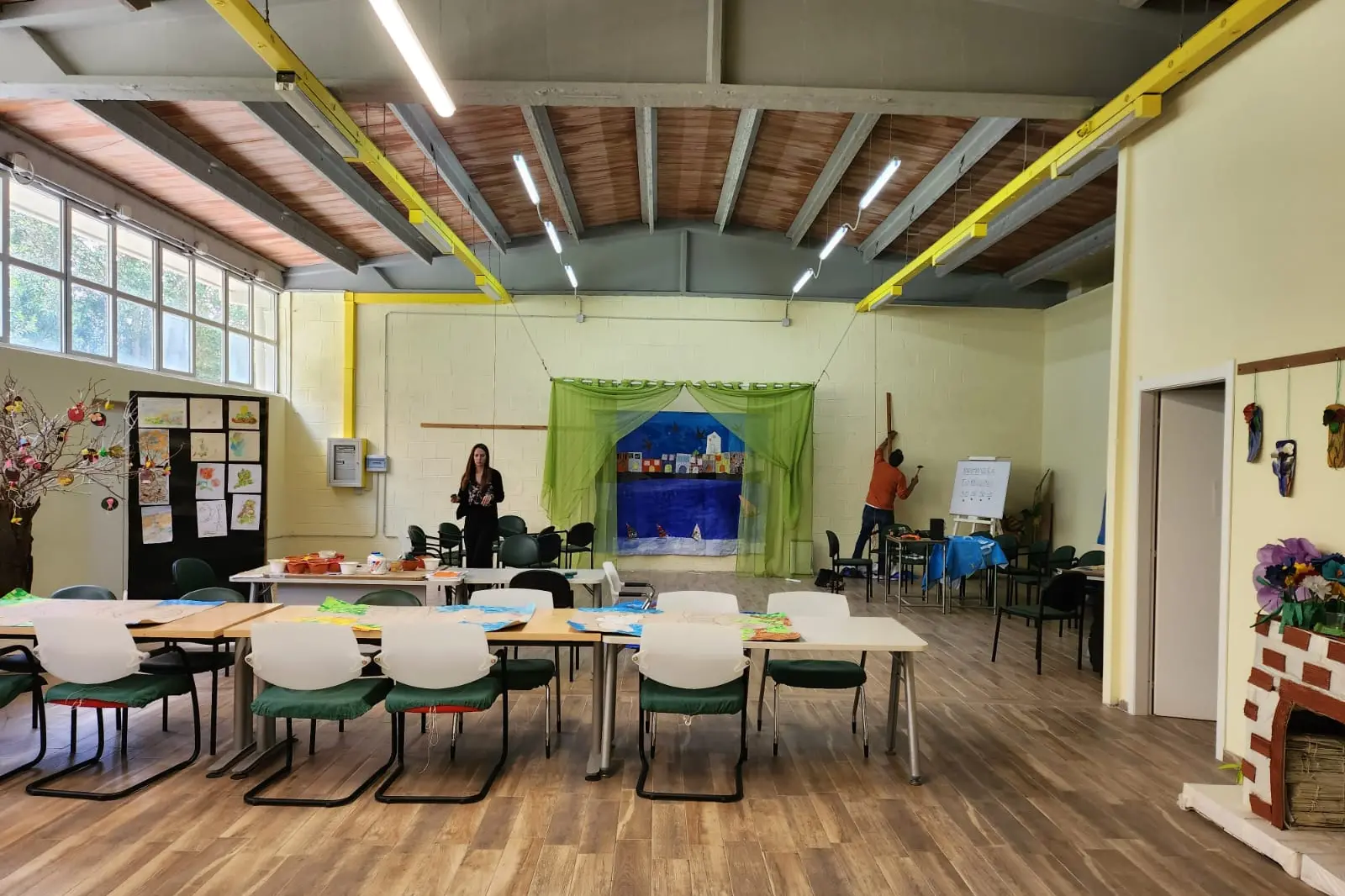 Il centro (foto Floris)