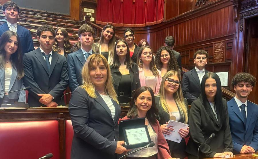Il liceo classico Gramsci di Olbia premiato a Montecitorio