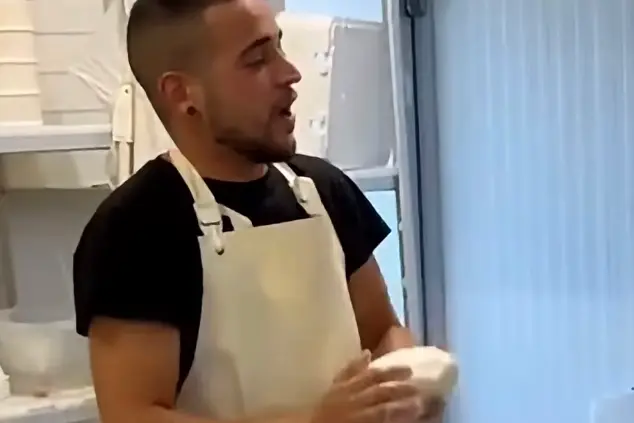Omar Manca il casaro di Nulvi (foto concessa)