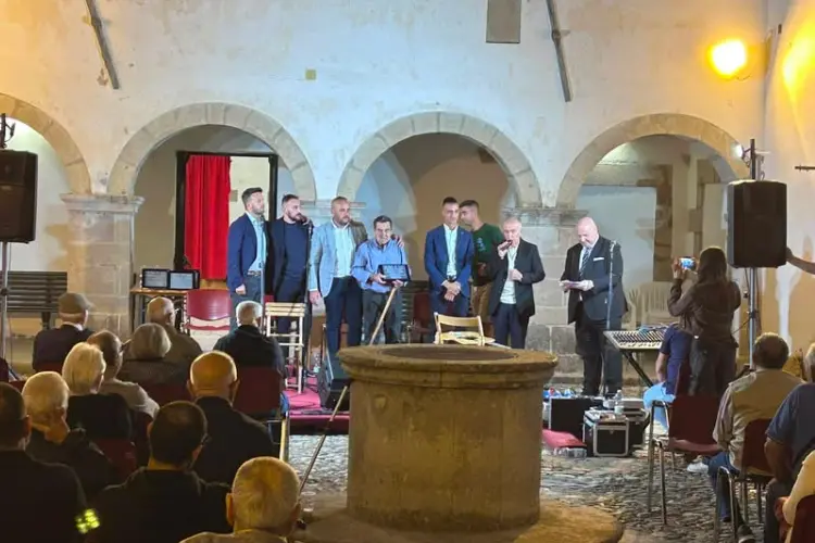 La premiazione a Ozieri (foto concessa)