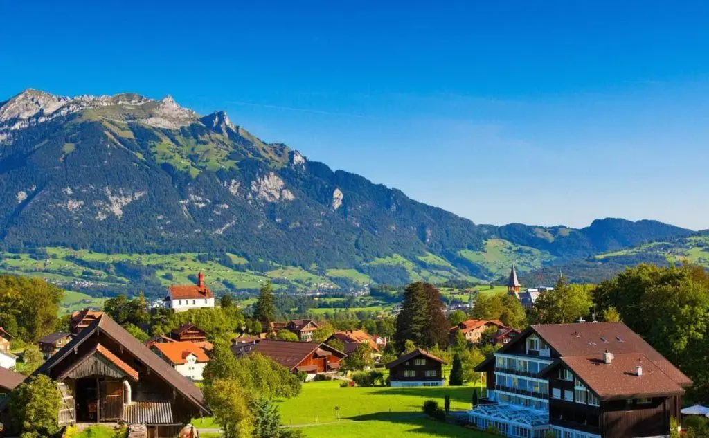 Una classica cartolina svizzera