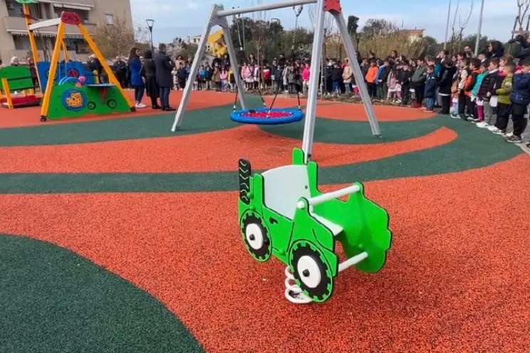 Giochi nella C1/2 a Porto Torres (foto Pala)