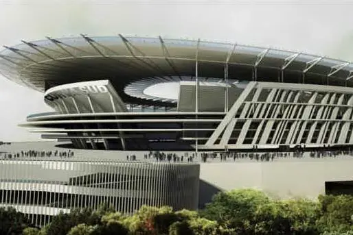 Il progetto del nuovo stadio della Roma