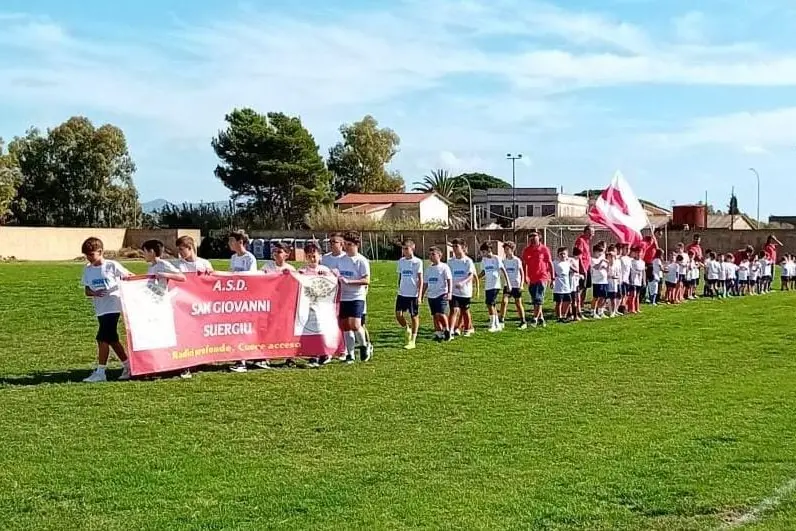 La festa dei piccoli atleti della Asd San Giovanni. (foto Scano)