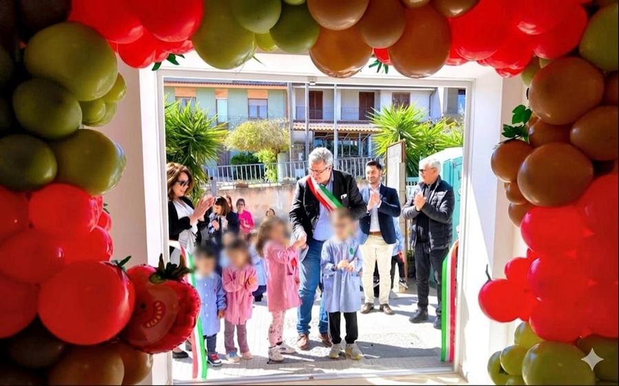 Mandas, inaugurata la nuova mensa scolastica