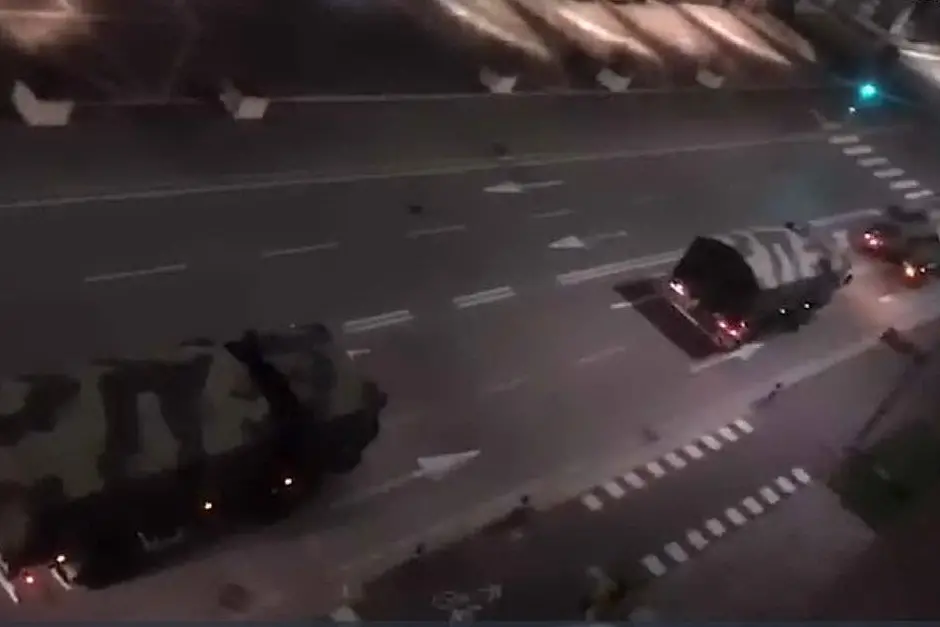 Trasporto di salme da parte di mezzi dell'esercito