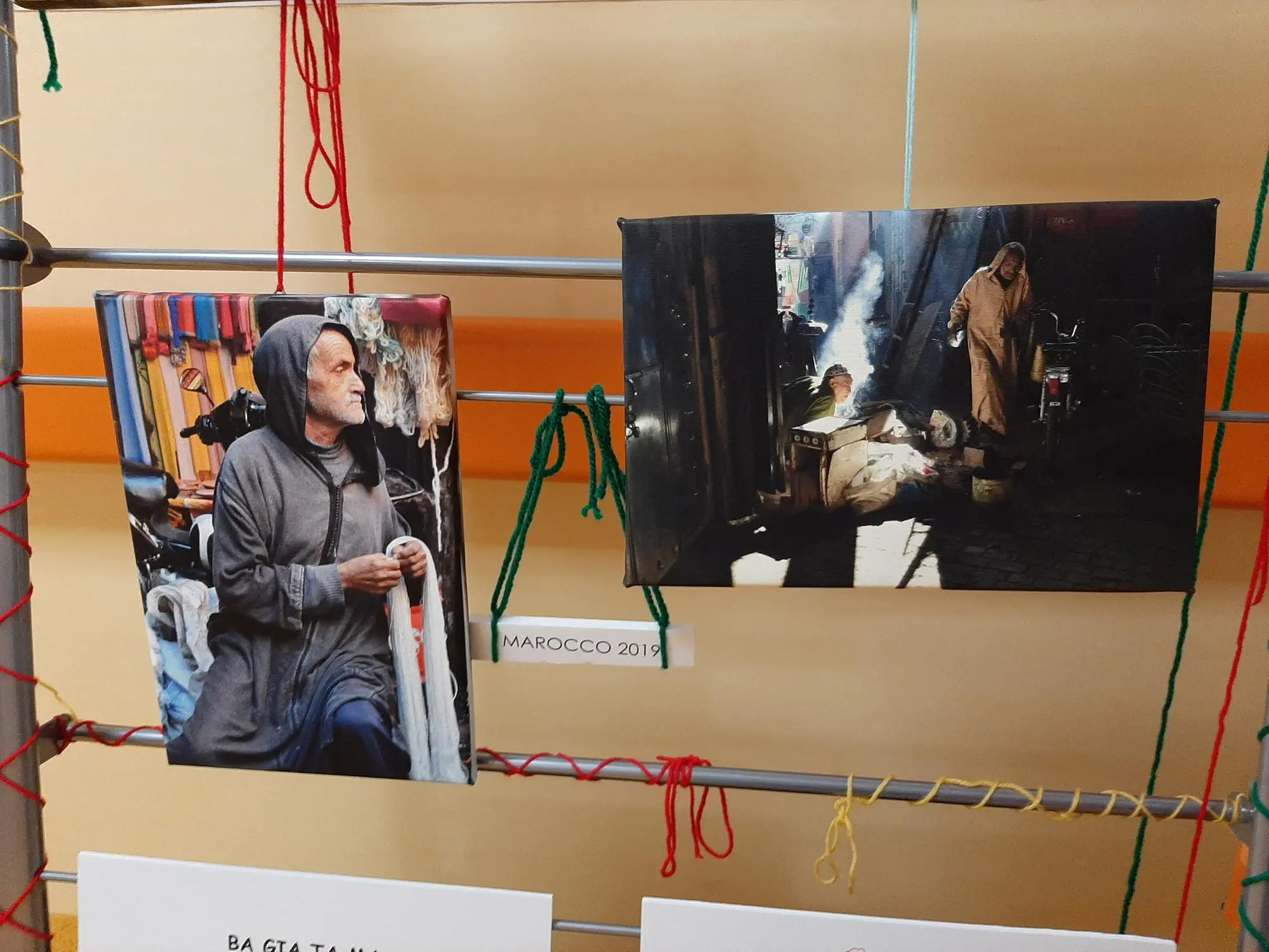 La mostra nel reparto di Pediatria del San Martino di Oristano (foto concessa)