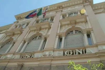 La sede del Banco di Sardegna