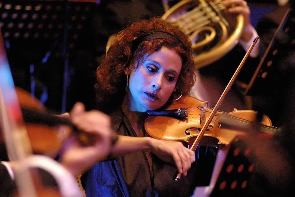 La violinista Antonella Marongiu