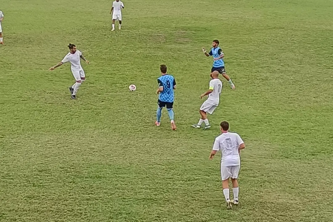 Un'immagine della gara dell'ultima Coppa Italia dell'Olbia (foto Ilenia Giagnoni)