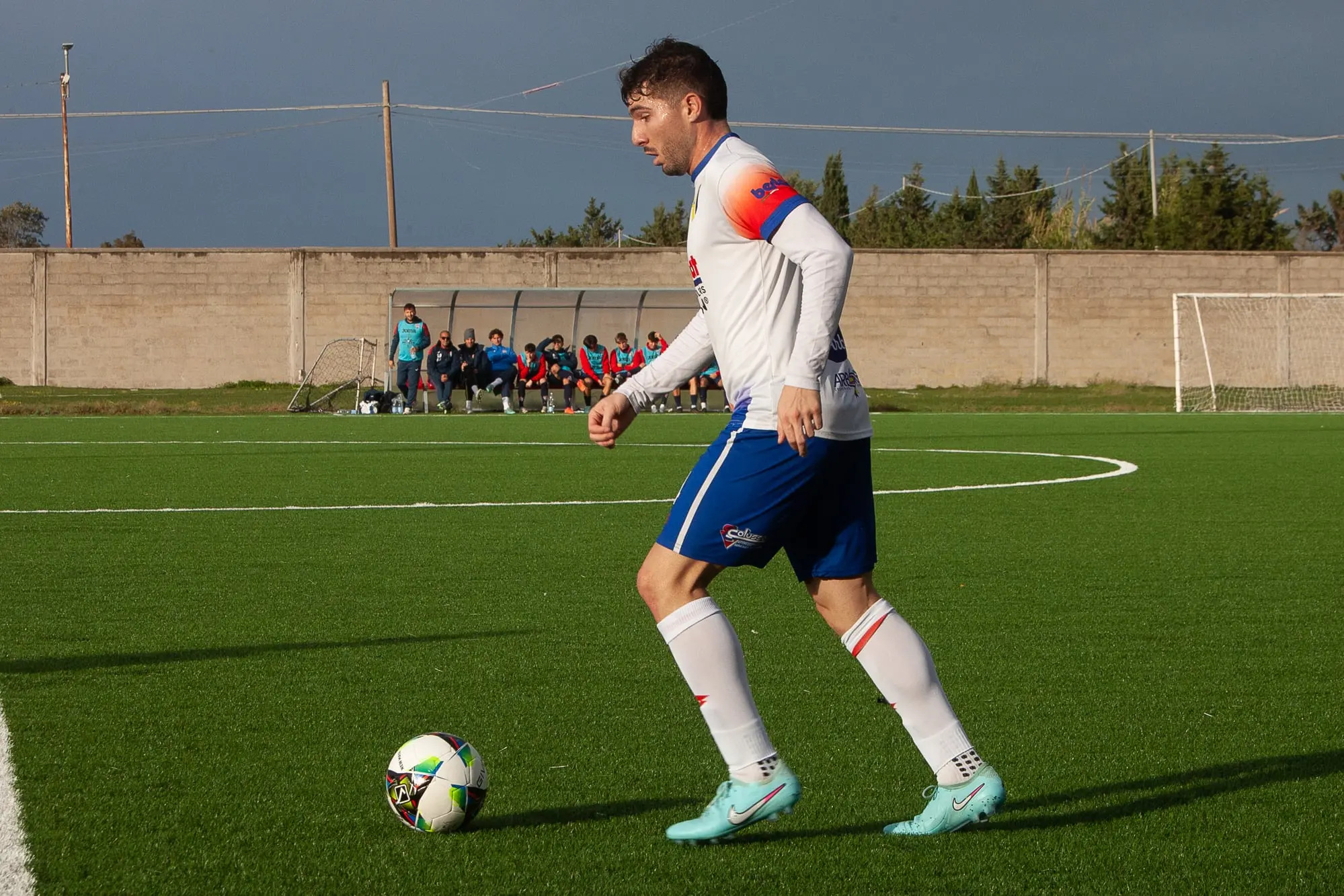 Gabriel Perilli, punto di forza dell'Arborea, ex Tharros (foto di Virgilio Alfano)