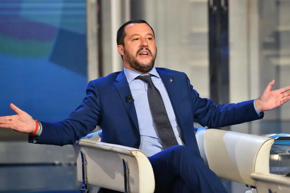 Matteo Salvini a Porta a Porta