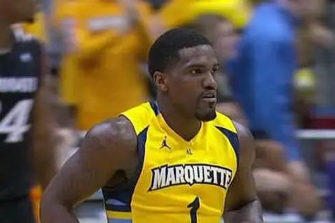 Darius Johnson-Odom con la maglia della Marquette University