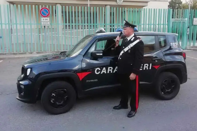 Carabinieri a Quartucciu (Archivio L'Unione Sarda)