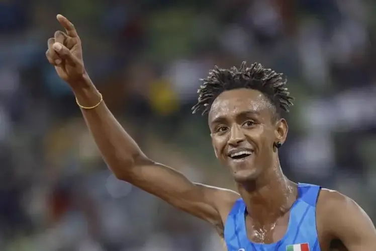 Yeman Crippa (foto Ansa/Epa)