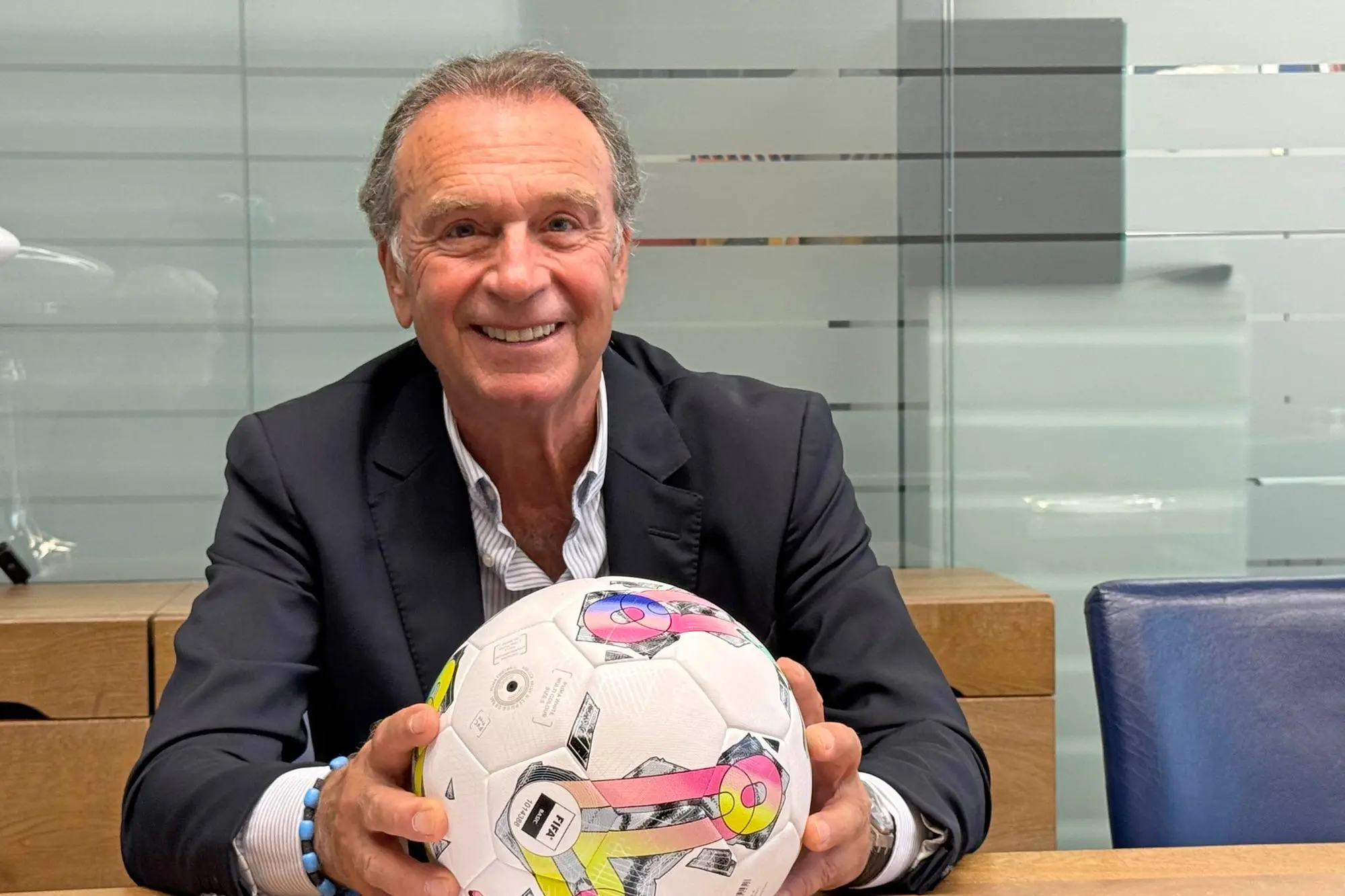 Massimo Cellino (foto Max Solinas)