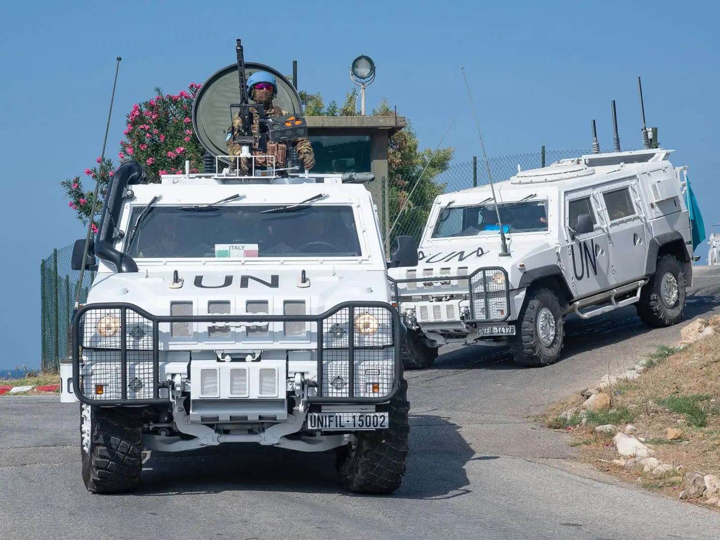 Mezzi Unifil in Libano (Archivio)
