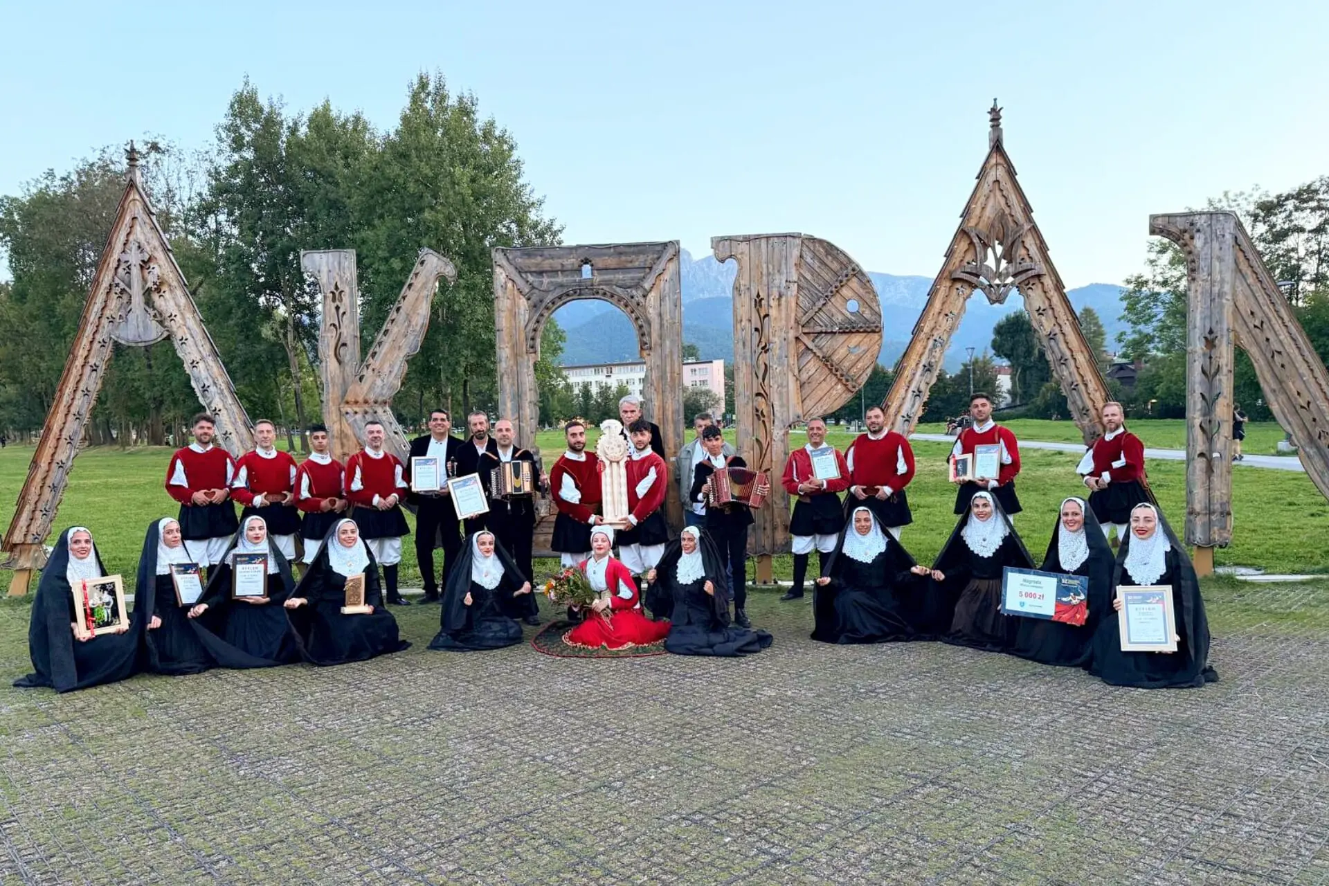 Il gruppo folk città di Tempio