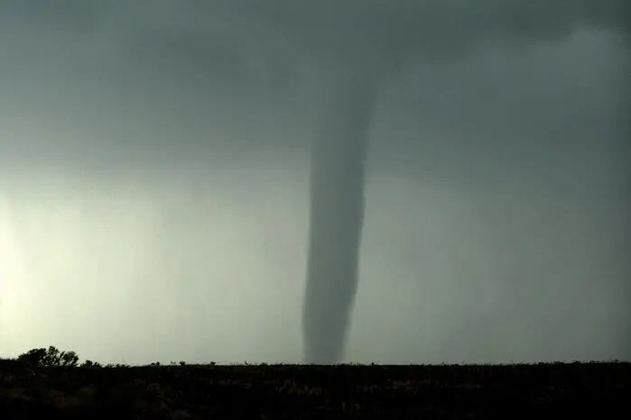 Un tornado (Ansa - Epa)