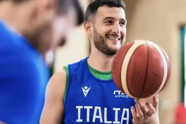 Il play sassarese Marco Spissu (archivio-foto Italbasket)