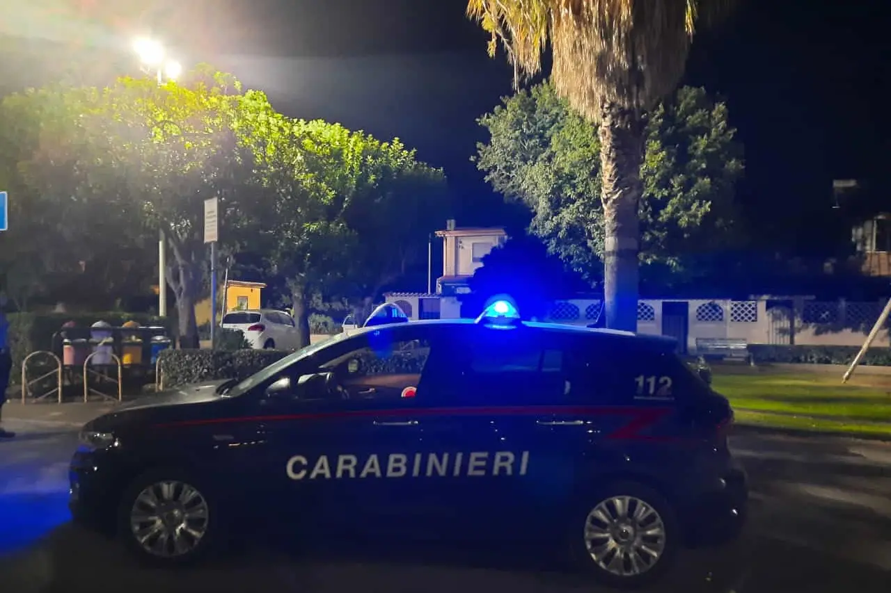 L'operazione dei carabinieri (L'Unione Sarda)
