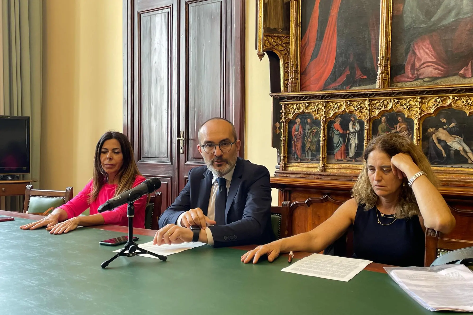 La conferenza stampa di presentazione del cartellone "Cagliari dal Vivo 2023" (foto Spignesi)