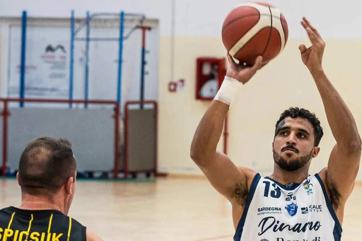 Il nuovo acquisto della Dinamo Lab, l'azzurro Driss Saaid (foto ufficio stampa Dinamo)