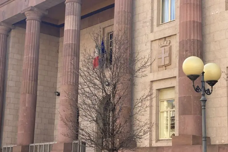 Il tribunale di Sassari (foto Pala)