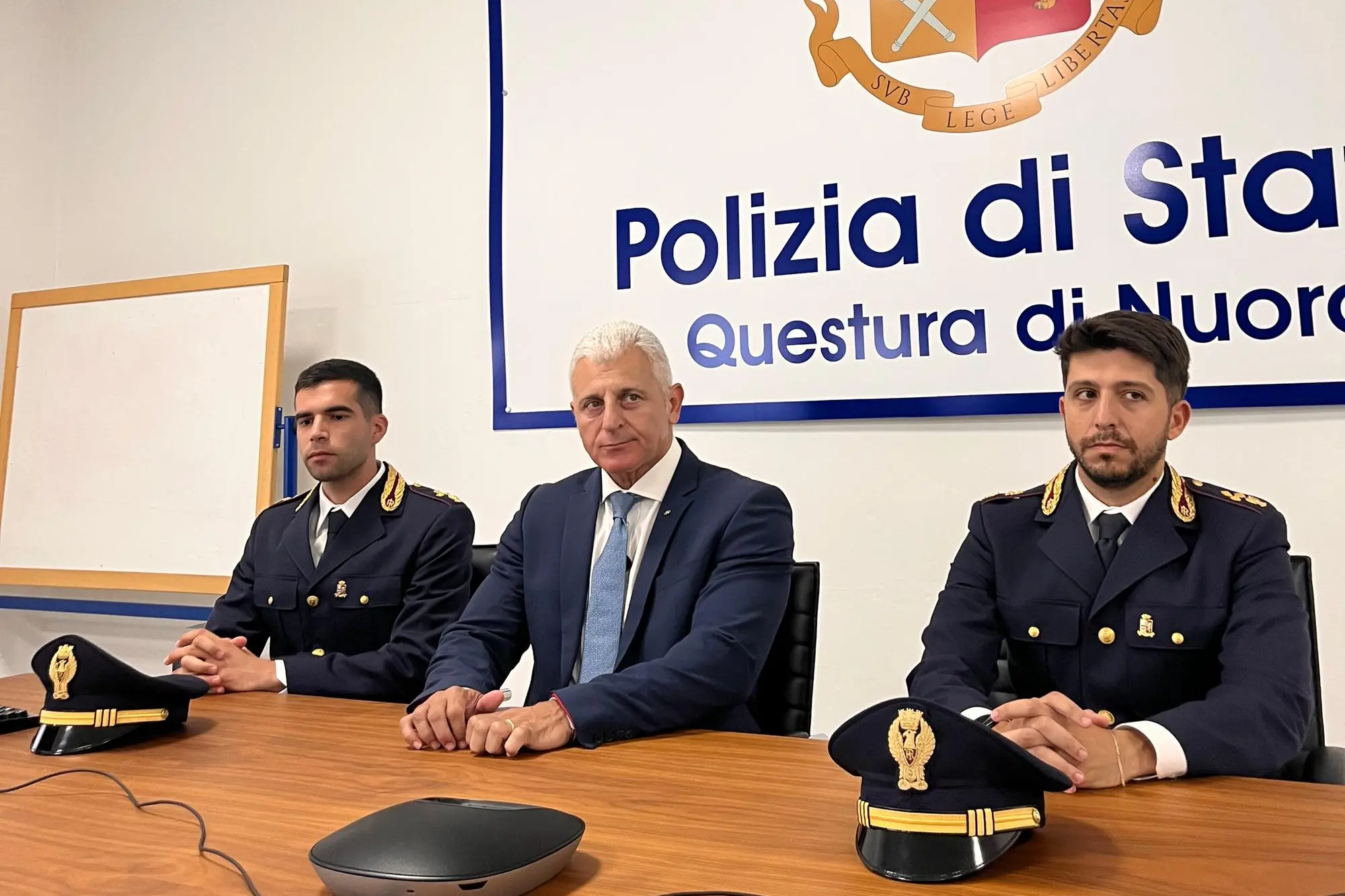 Il Questore di Nuoro Alfonso Polverino