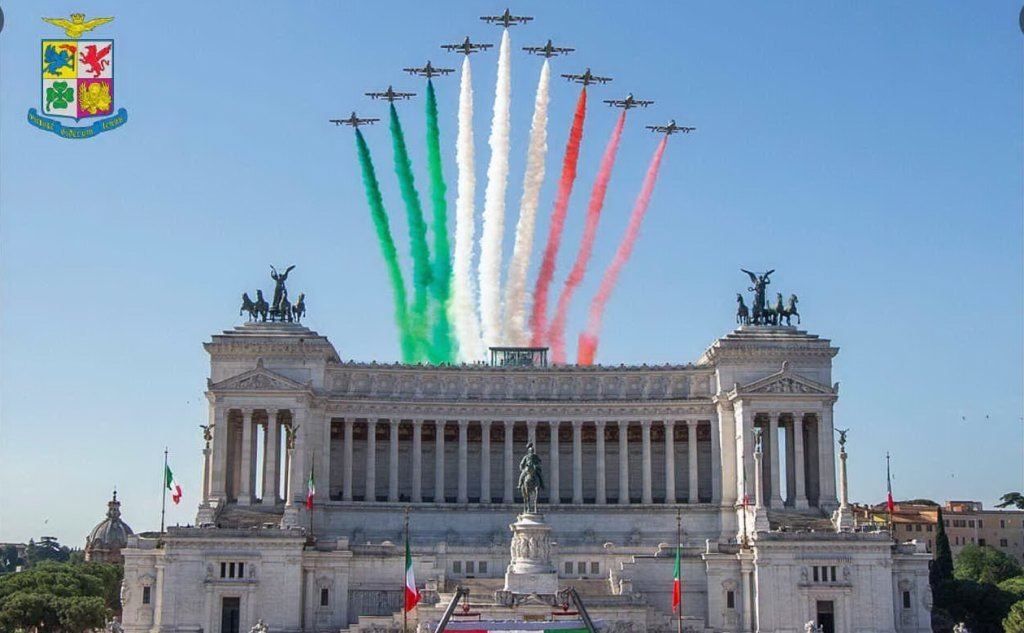 Le Frecce tricolori (foto Aeronautica militare)
