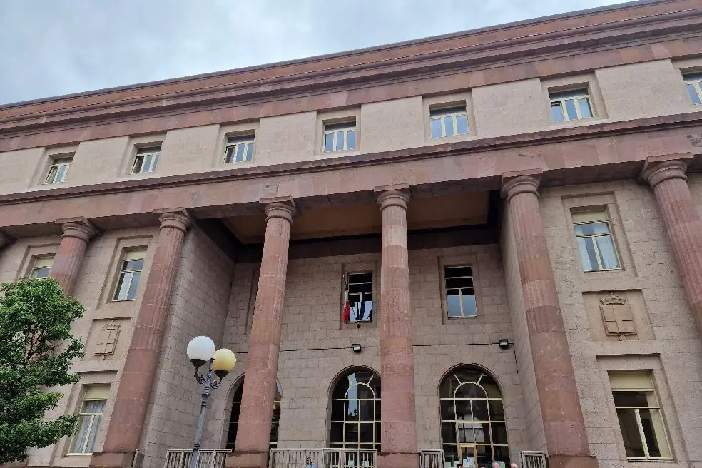 Il tribunale di Sassari (Archivio L'UNione Sarda - E. Floris)