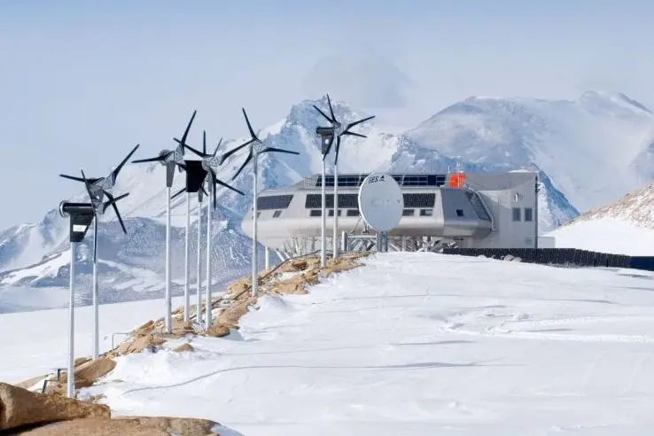 La stazione belga in Antartide (dal sito ufficiale)