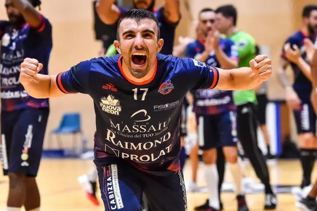 Matteo Bomboi della Raimond Sassari (foto Claudio Atzori)
