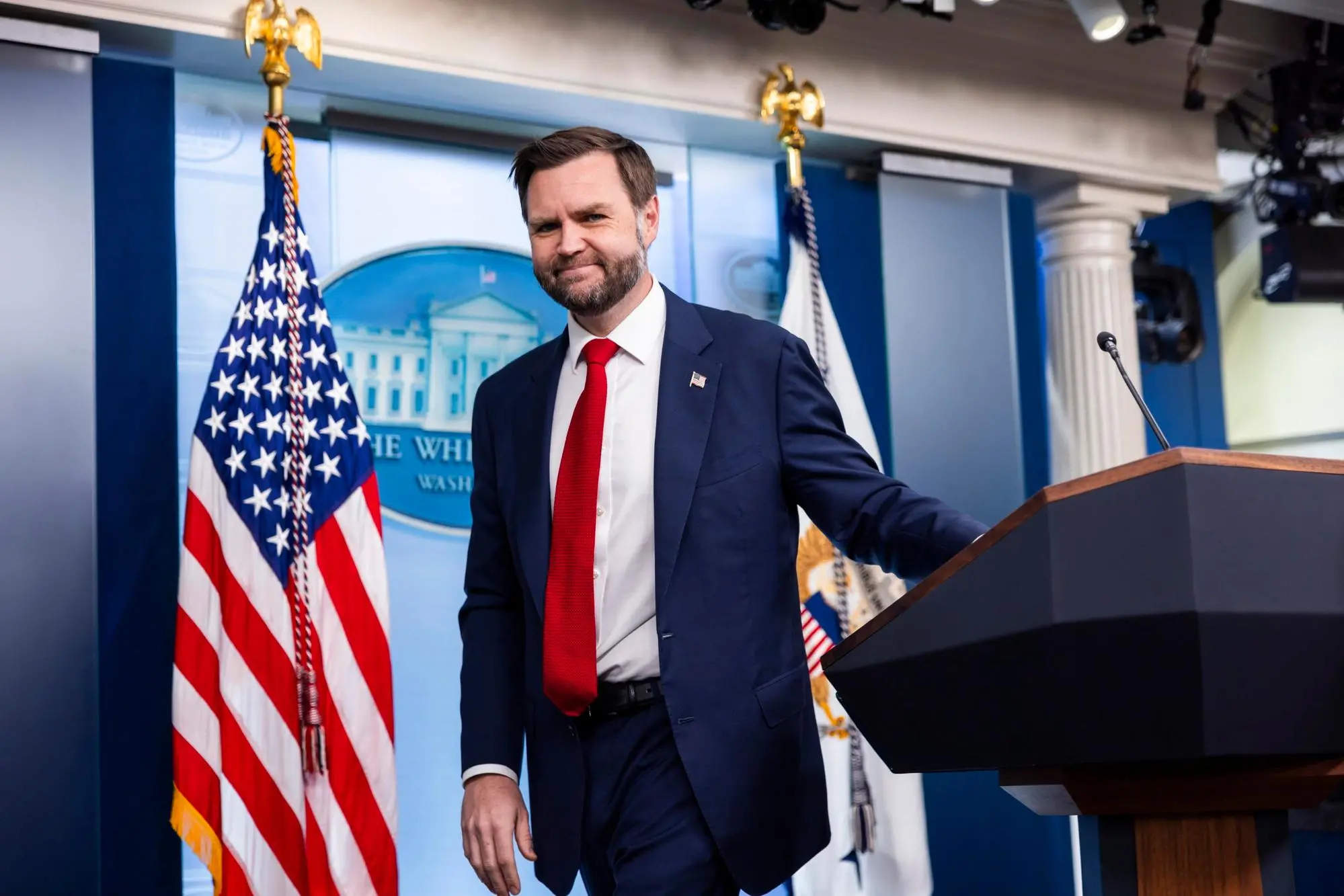 JD Vance (Ansa/Epa)