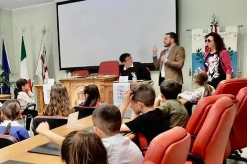 Un momento dell'incontro a Muros (foto concessa)